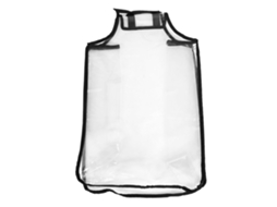 Protetor de Mala Transparente À Prova D'água PVC para Viagem 24 polegadas S/MARCA