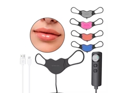 Máscara Labial Com Luz Vermelha Infravermelha, 4 Modos, Dispositivo De Beleza Labial Led, Clareia Os Lábios.