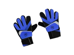 Luvas De Goleiro Infantil Anti Derrapante Para Futebol Com Design Ergonômico E Material Premium Azul 15-16cm