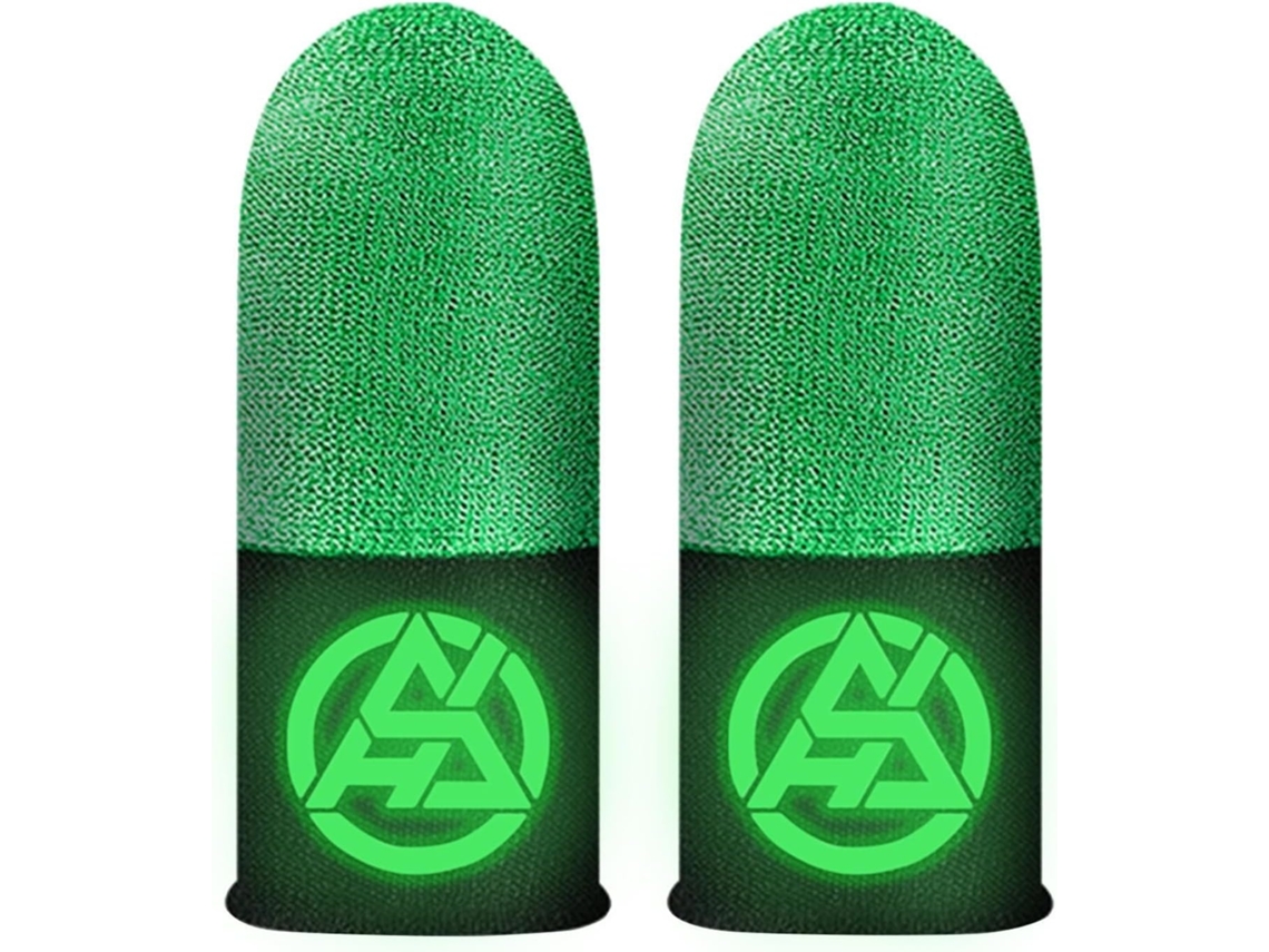Lurelia Dedeiras Gaming Para Ecrã Tátil Fibra Prateada, Fibra De Prata, Respirável, Elástico, Leve, Para Gaming Móvel E Ecrãs Táteis