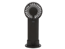Ventilador Portátil Usb Multifuncional Pequeno Preto