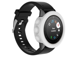 Garmin Fenix 5X capa protetora de relógio de silicone de cor sólida (branca)