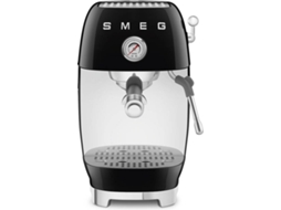 Máquina de Café com Cold Brew SMEG ECF03BLEU (15 Bar - Café Moído e Pastilhas - Preto)