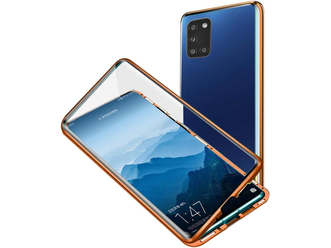 Película de Ecrã Lados Duplos Proteç para Samsung Galaxy A31 HONGWE. Transparente