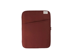 Capa protetora para tablet Aquaforge de 11 polegadas, cor vinho, com forro, para MacBook, iPad e laptops