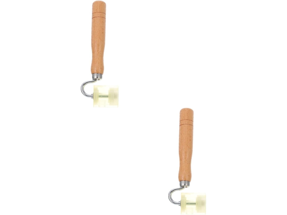 2 Rolos De Vinil Portáteis Com Pressão Lateral Para Papel Parede,