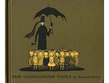 Livro Gashlycrumb Tinies de Edward Gorey (Inglês - Capa Dura)