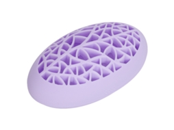 Suporte De Pincéis De Unhas Em Silicone Forma De Ninho Portátil Para Mesa Armazenamento Secagem Roxo