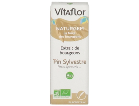 Extrato de broto de pinheiro silvestre orgânico 15 ml VITAFLOR