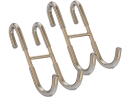 Ganchos Para Toalha De Banheiro, Cabides Aço Inoxidável, Em S, 2