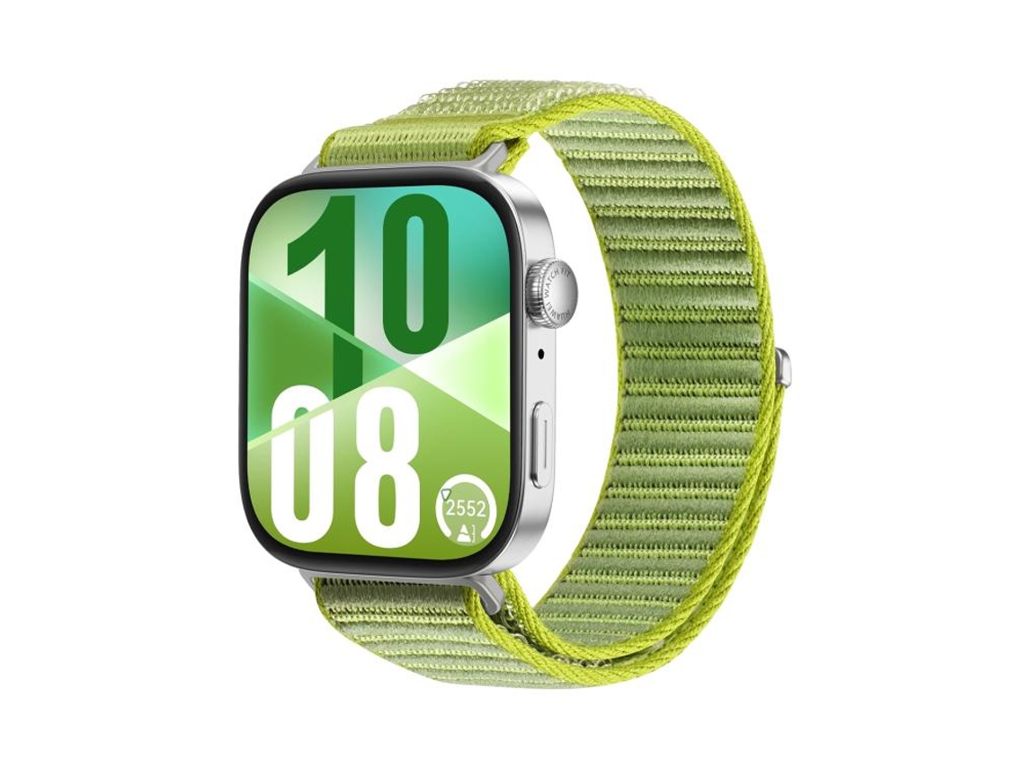 Bracelete para Huawei Watch Fit 3 / 4 / 4 Pro Nylon Trançado Verde Pradaria XIAOMOYU