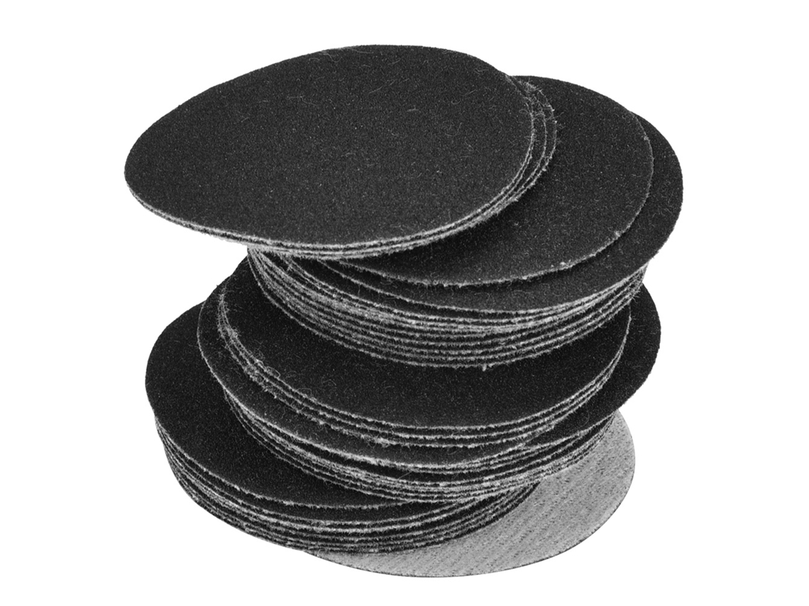 50pcs Discos De Lija 50mm Para Lijadora Papel Abrasivo Pulido Páginas De Lija (180)