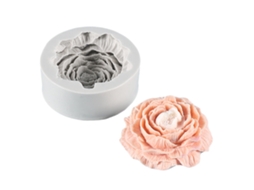 KOFIHETY Molde De Vela Silicone 3d Diy Com 25x Pavios, Molde Para Velas Comestível, Para Cera De Soja, Cera De Abelha, Aromaterapia E Artesanato