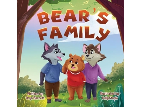 Livro Bears Family de Oryn Barnett (Inglês)