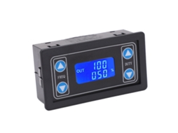 Gerador de Sinais Pwm com Tela Lcd e Função Automática Abs 3.3v 30v para Testes Elétricos