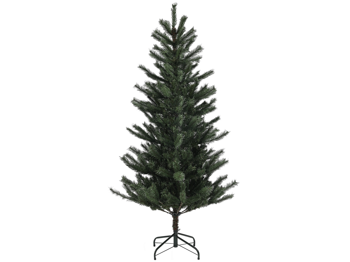 Árvore de Natal artificial Ehstmind de 180 cm com 467 pontas, suporte de calor duplo e lareira aberta para decoração festiva de Natal, verde