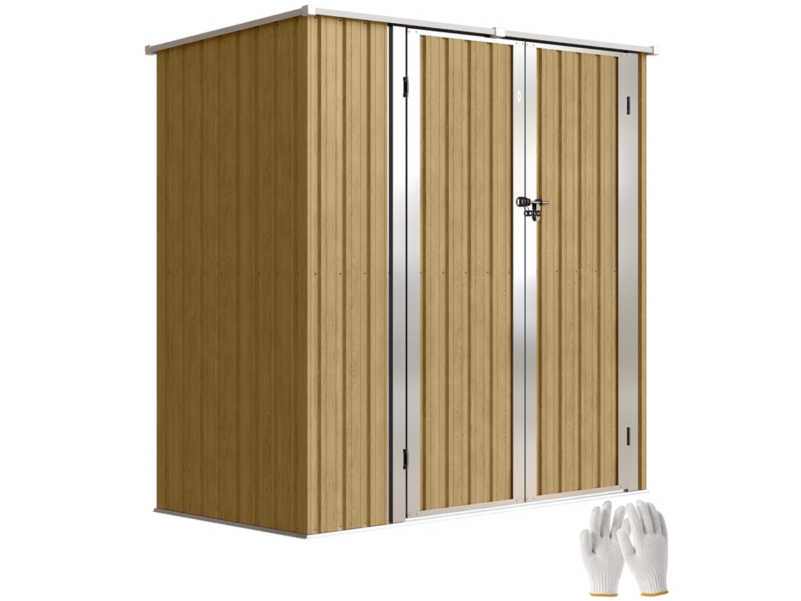 Casinha de Jardim 5,4 M² com Kit de Fundação VERIDIA CUOM (2,77 X 1,95 X 1,92 M)