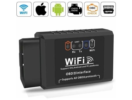 OBD2 Mala de Diagnóstico Auto, Diagnóstico de Carro Conector WiFi OBD Adaptador Scanner de Código de Erro Multimarcas elm327 Ferramentas de Diagnóstic