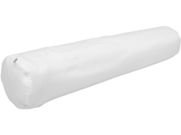 Fronha Redonda de Material Fácil Cuidar, 15x60cm, com Zíper e Bordas Reforçadas, para Travesseiros CHABERLU