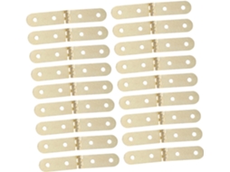 Conjunto De 30 Mini Dobradiças Madeira Para Caixas Joias, Estilo