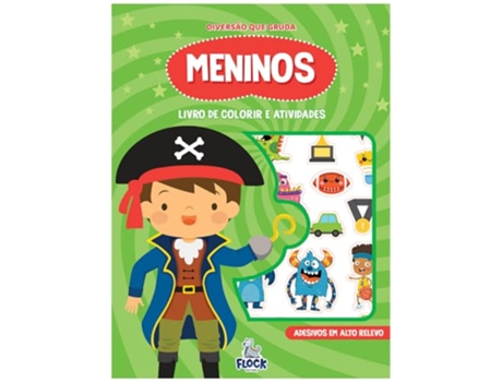Livro Diversao Que Gruda Meninos de Mammoth World (Português)