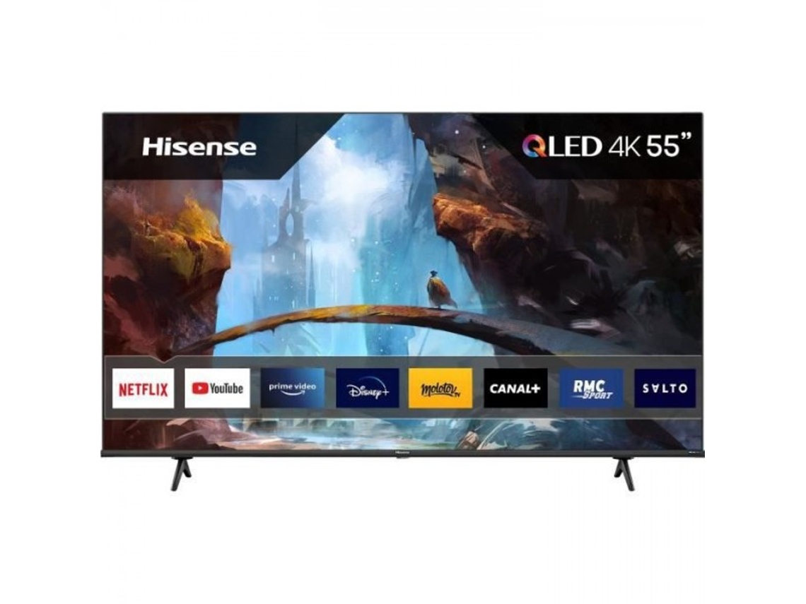 TV HISENSE 55E7Hq (QLED - 4K Ultra HD - 55'' - 140 cm - Smart TV ...