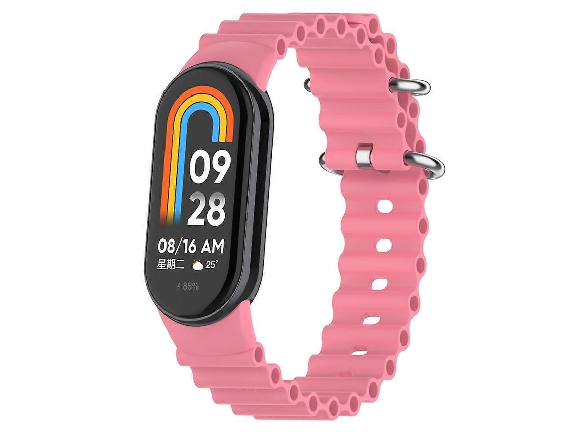 Pulseira De Silicone Ocean Para Xiaomi Mi Band 8