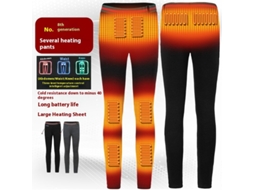 Stengoo Ht-08a Calças Térmicas Femininas Aquecimento Elétrico 8 Áreas 3 Níveis Impermeáveis Inverno