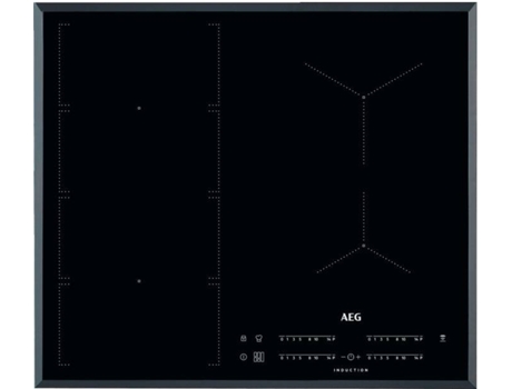 Placa de Indução  AEG Hob2Hood IKE64471FB (Elétrica - 59 cm - Preto) — Elétrica de Indução | Largura: 59 cm