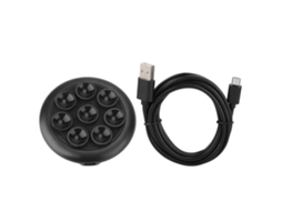Suporte para Telefone com carregamento sem fio e ventosa EOOCOO