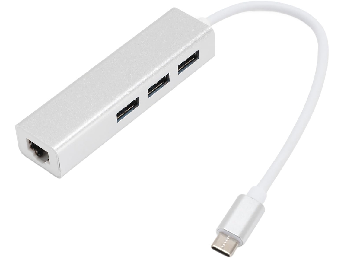 Adaptador Usb Para Ethernet A, Velocidade De 1000 Mbps, Tipo C 3.0,