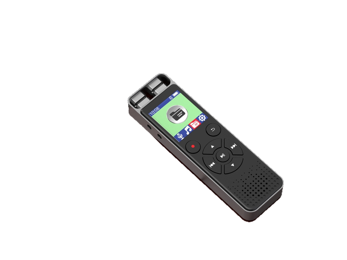 Lápiz grabador de MP3, reproducción HD inteligente, reducción de ruido, grabación con un solo toque (n13 negro - 32 GB)