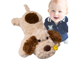 De Pelúcia Em Formato De Cachorro, Brinquedo Fofo Com Design Exclusivo, Cachorro Deitado | Para Gokoco