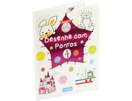 Livro Desenha com Pontos - 4 (Português)