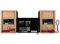 Aparelhagem Hi-Fi PIONEER X-EM16-B — 10 W | MP3, CD, Dock iPod