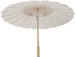 Guarda-chuva De Papel Oleado Branco Para Fazer Você Mesmo, Guarda-chuva De Bambu, 83 Cm De Diâmetro, Para Pintura.