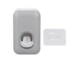 Dispenser De Pasta Dental Automático Para Parede Sem Toque Cinza