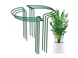 Conjunto de 10 Grade de Ferro Forjado para Plantas Trepadeiras, Suporte para Vasos Casa e Jardim S/MARCA