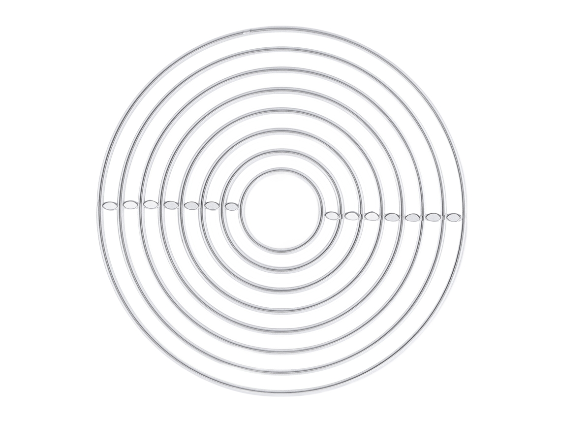 Recortes De Metal Para Manufaturas Moldes De Corte Decorativos Para Cartões Leves E Duráveis