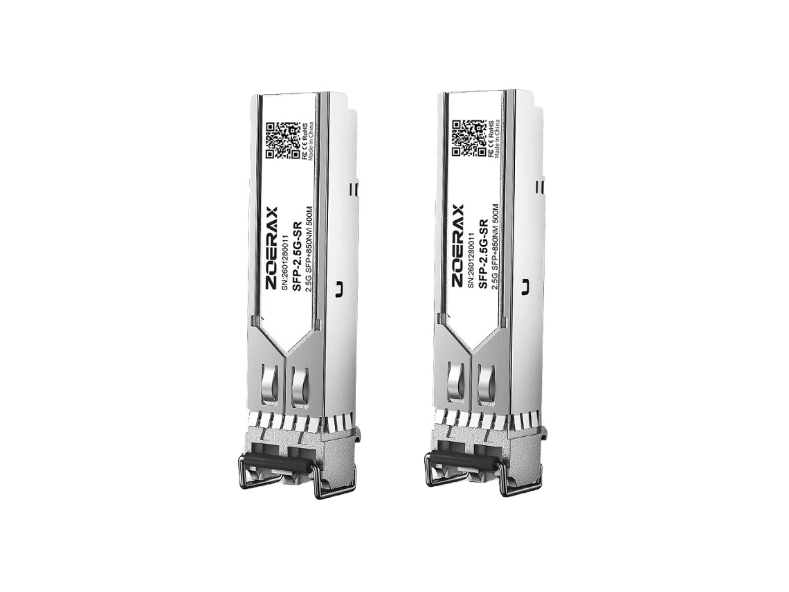 Módulo Transceptor, Fibra Multimodo, Plug-and-play, 2pcs 2.5g