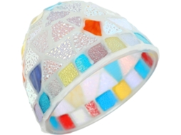 Abajur De Vidro Colorido Para Pendurar, De Diâmetro Médio, Estilo Nórdico Retrô.