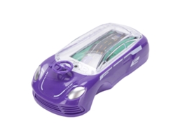 Volante de corrida WalshLXq para crianças, simulador de direção educativo para meninos e meninas, roxo.