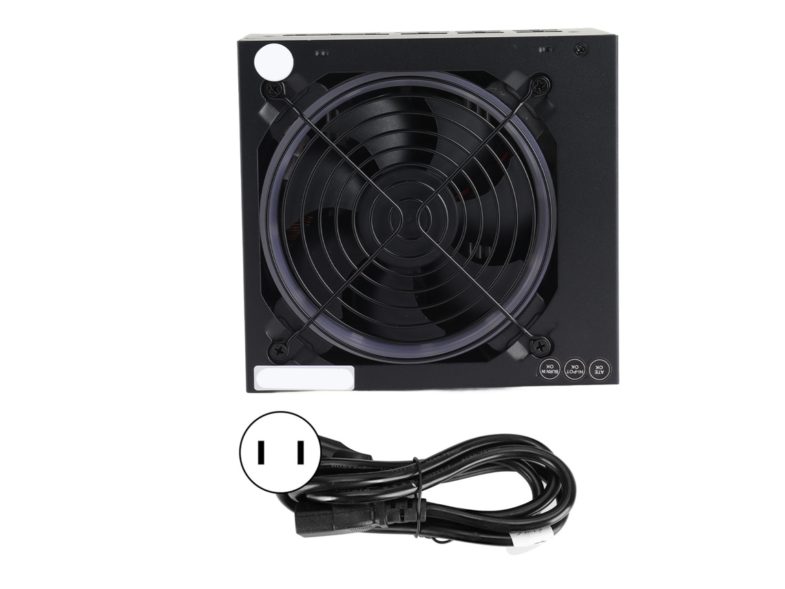 Fonte de Alimentação EOOCOO Modular com Ventilador Rgb 600w