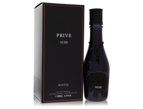 Perfume Masculino RIIFFS Prive Noir RIIFFS Eau de Parfum 3.4 Oz For Men 100 Ml