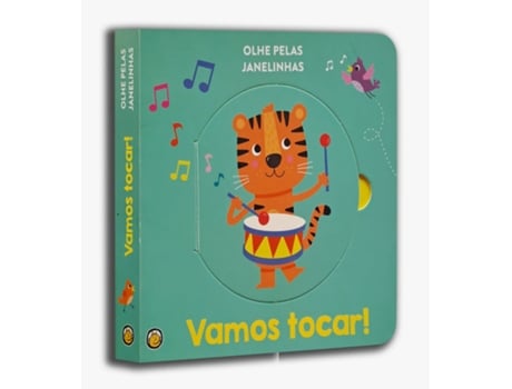 Livro Olhe Pelas Janelinhas - Vamos Tocar! De Gato Amarelo (português Do Brasil)