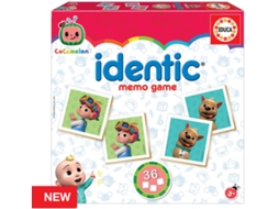 Jogo Educativo EDUCA Cocomelon dentic Memo Game (Idade Mínima: 3 Anos - 22,5 x 22,5 x 4,7 cm)
