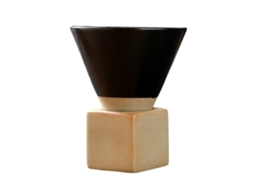 Copo de Café Espresso de Cerâmica Vintage com Base 200ml LAXISCREED