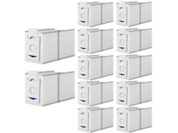 Pacote Com 12 Sacos Para Aspirador De Pó T30 Pro E Max, Grande Capacidade, Acessórios Reposição. Tuotuo