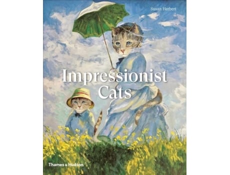 Livro impressionist cats de susan herbert (inglês)