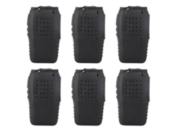Capas de Silicone Mali para rádio de duas vias holster para walkie talkies Baofeng BF888s